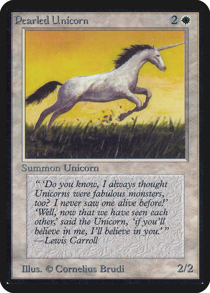 Pearled Unicorn [Alpha Edition] | Black Swamp Games