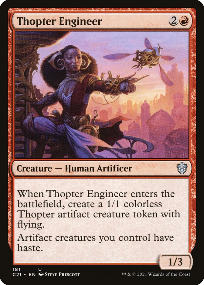 Thopter Engineer [Commander 2021] | Black Swamp Games