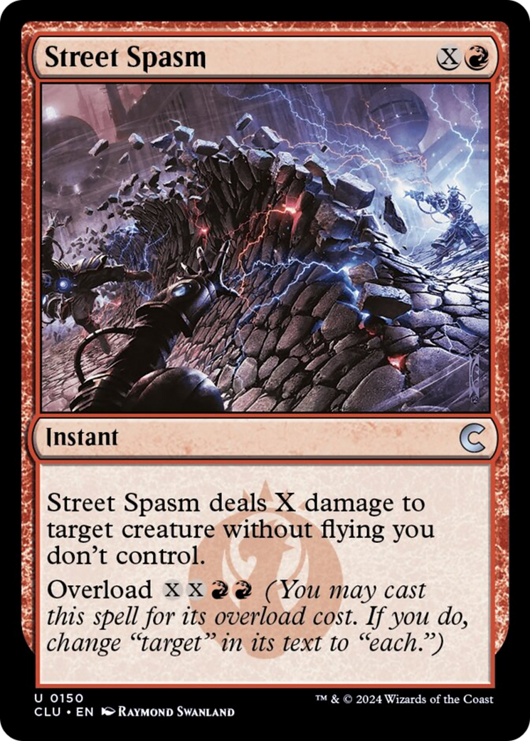 Street Spasm [Ravnica: Clue Edition] | Black Swamp Games