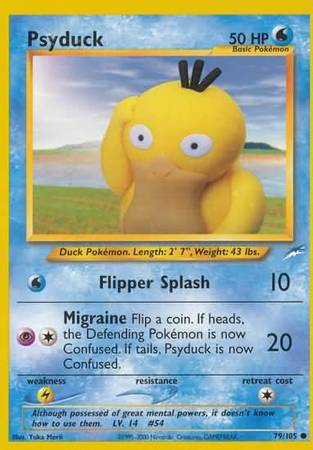 Psyduck (79/105) [Neo Destiny Unlimited] | Black Swamp Games