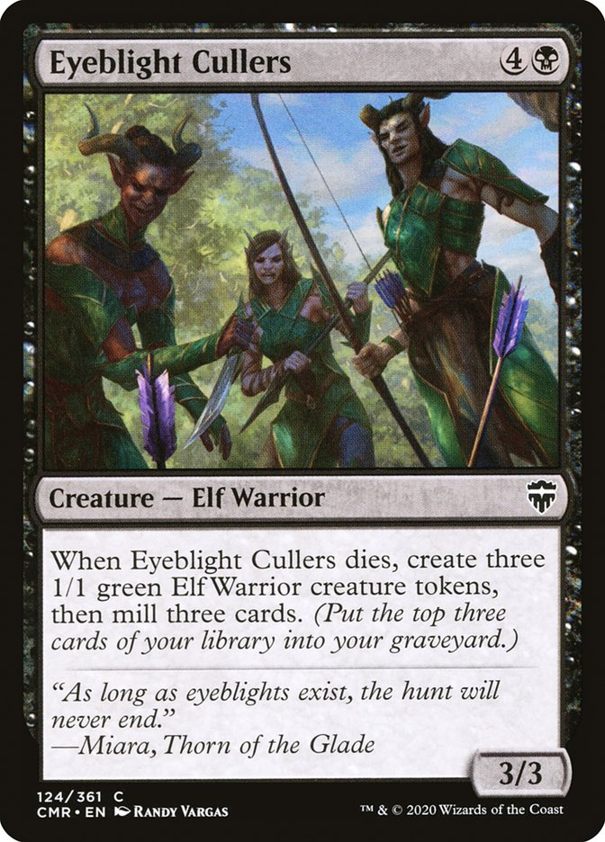 Eyeblight Cullers [Commander Legends] | Black Swamp Games