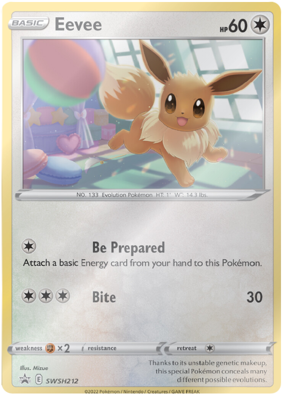 Eevee (SWSH212) [Sword & Shield: Black Star Promos] | Black Swamp Games