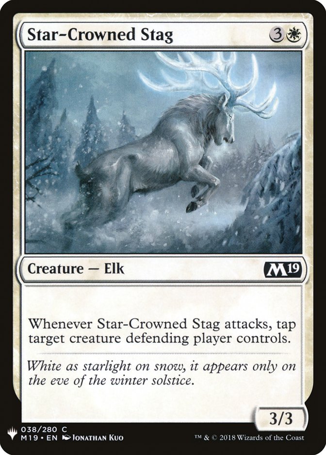 Star-Crowned Stag [Mystery Booster] | Black Swamp Games