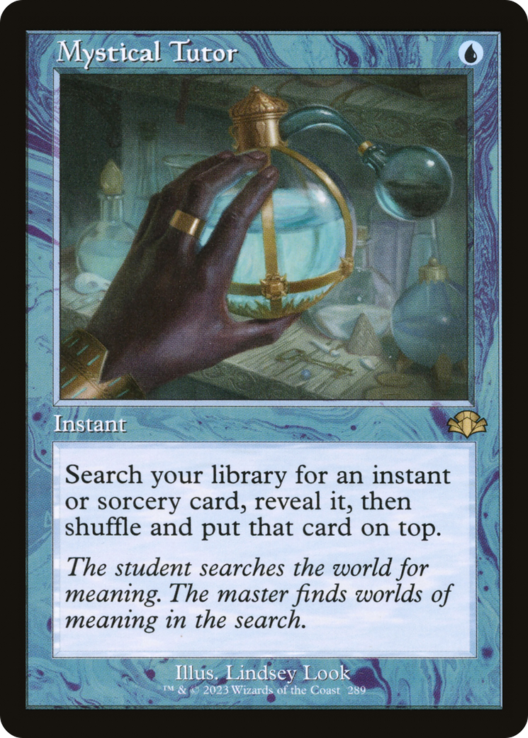 Mystical Tutor (Retro) [Dominaria Remastered] | Black Swamp Games