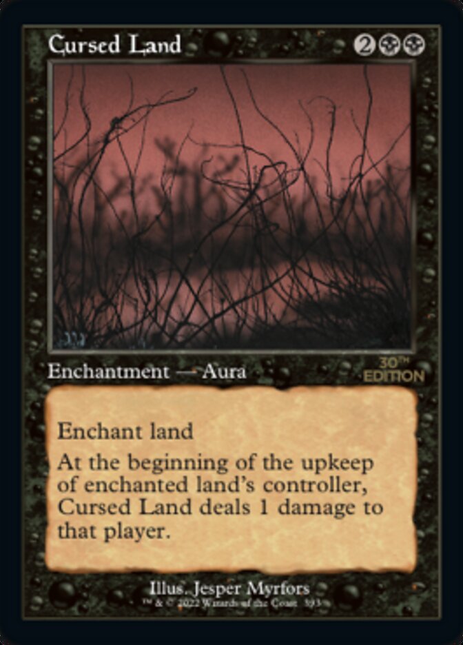 Cursed Land (Retro) [30th Anniversary Edition] | Black Swamp Games