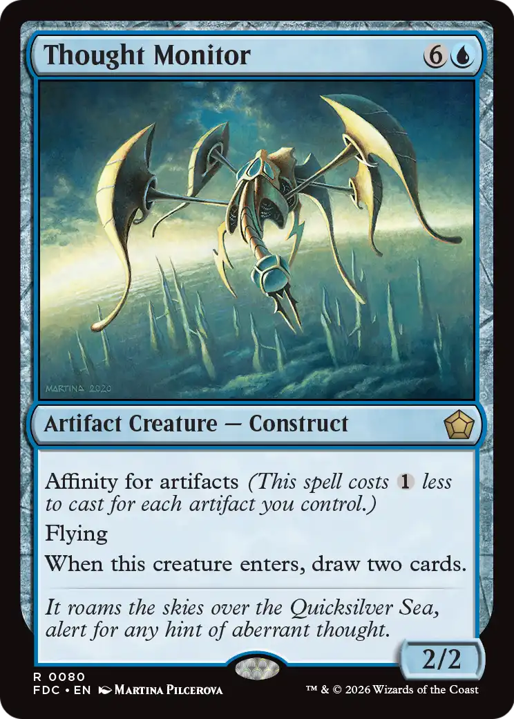 Thought Monitor [Foundations Commander] | Black Swamp Games
