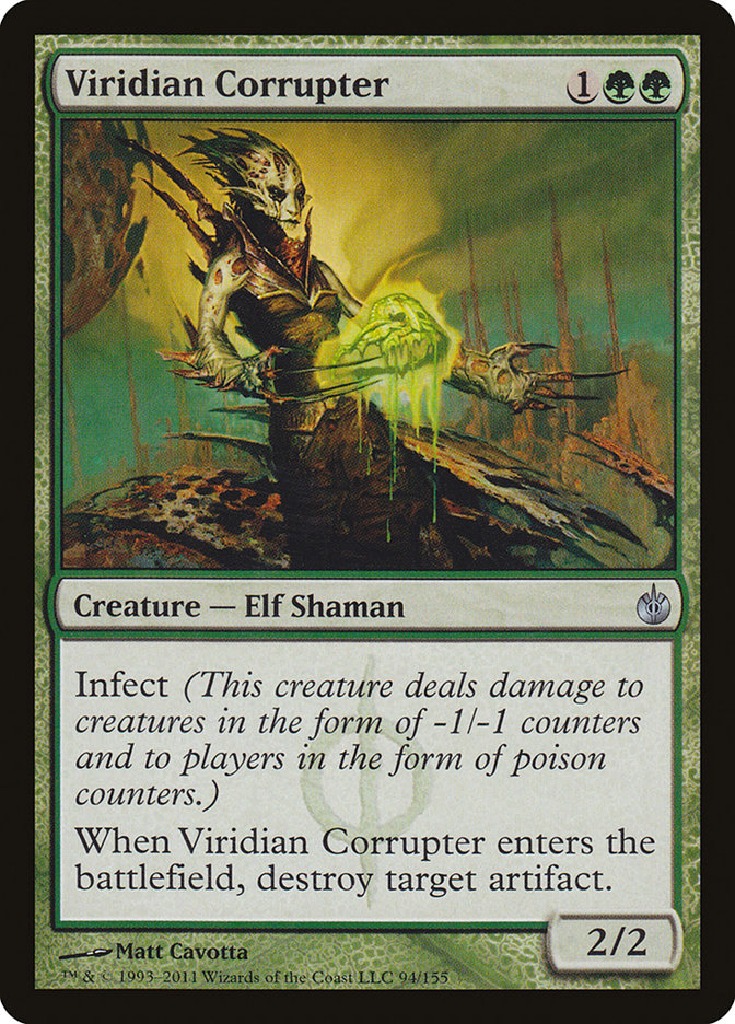 Viridian Corrupter [Mirrodin Besieged] | Black Swamp Games