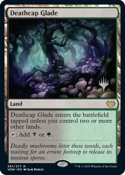 Deathcap Glade (Promo Pack) [Innistrad: Crimson Vow Promos] | Black Swamp Games