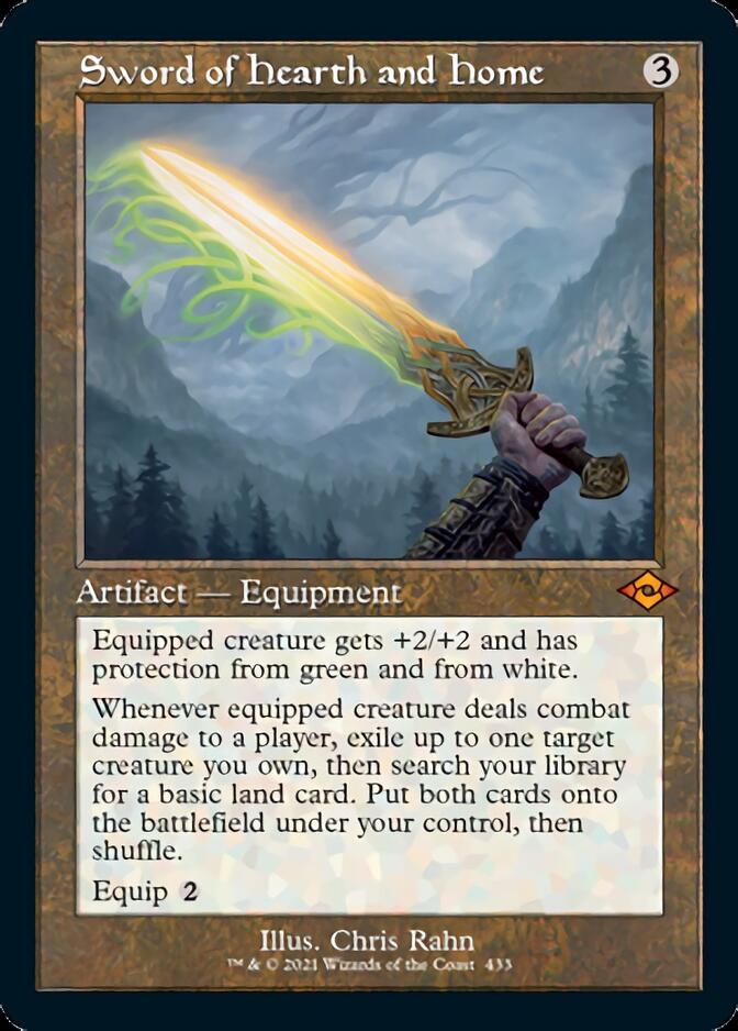 Sword of Hearth and Home (Retro) [Modern Horizons 2] | Black Swamp Games