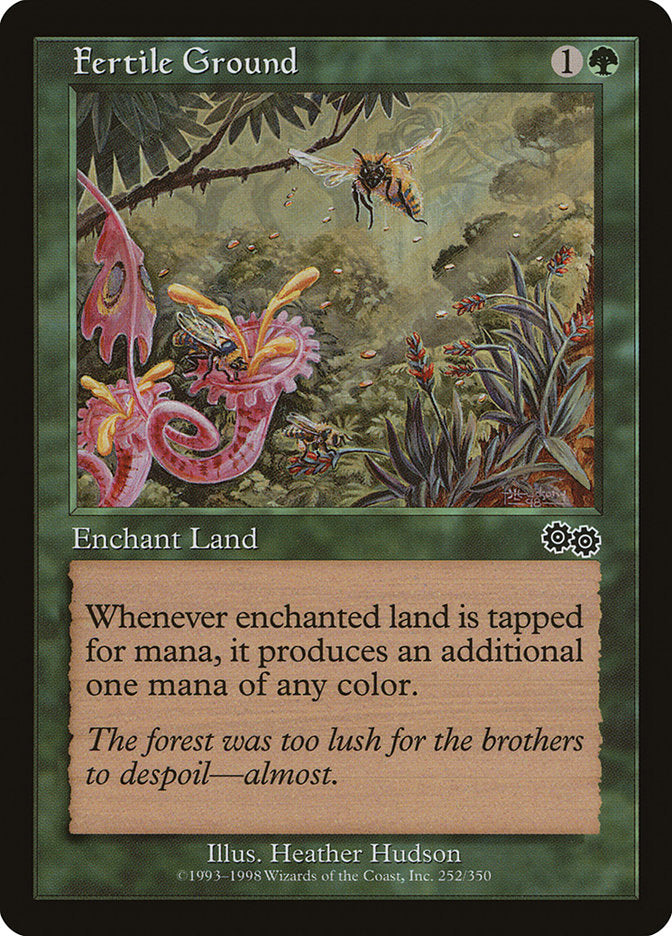 Fertile Ground [Urza's Saga] | Black Swamp Games