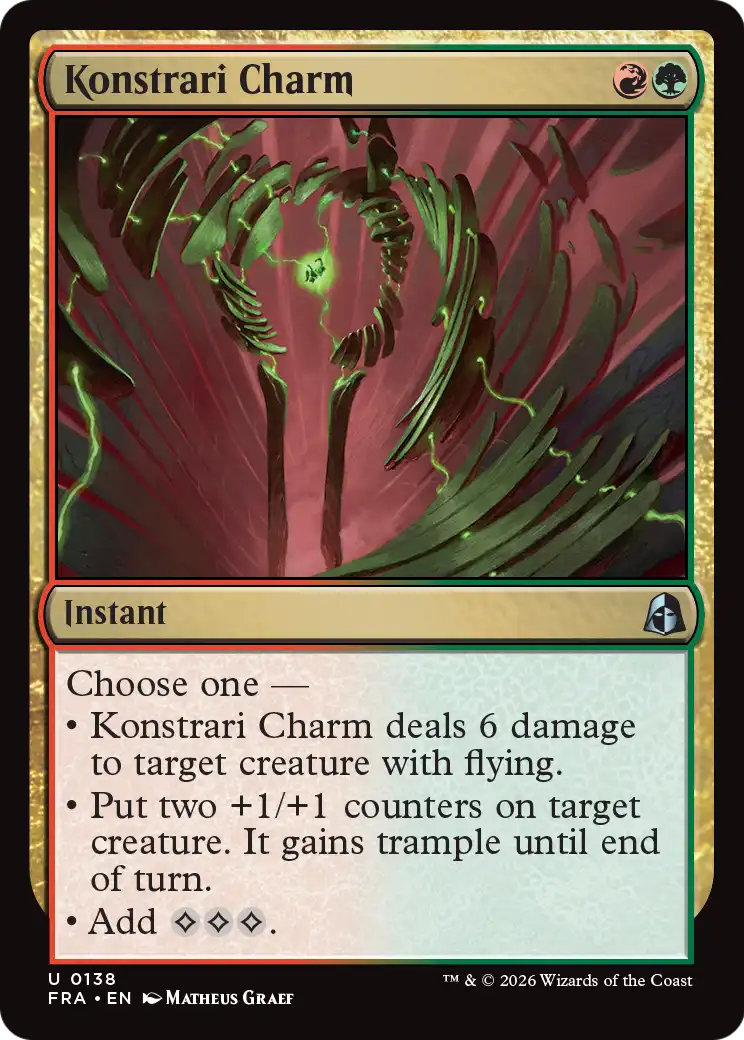 Konstrari Charm [Reality Fracture] | Black Swamp Games