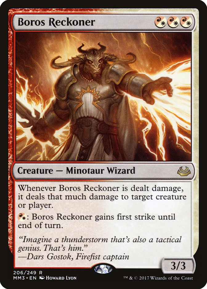 Boros Reckoner [Modern Masters 2017] | Black Swamp Games