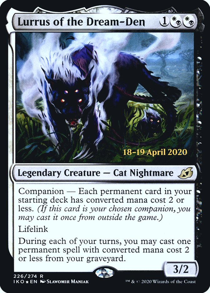 Lurrus of the Dream-Den [Ikoria: Lair of Behemoths Prerelease Promos] | Black Swamp Games