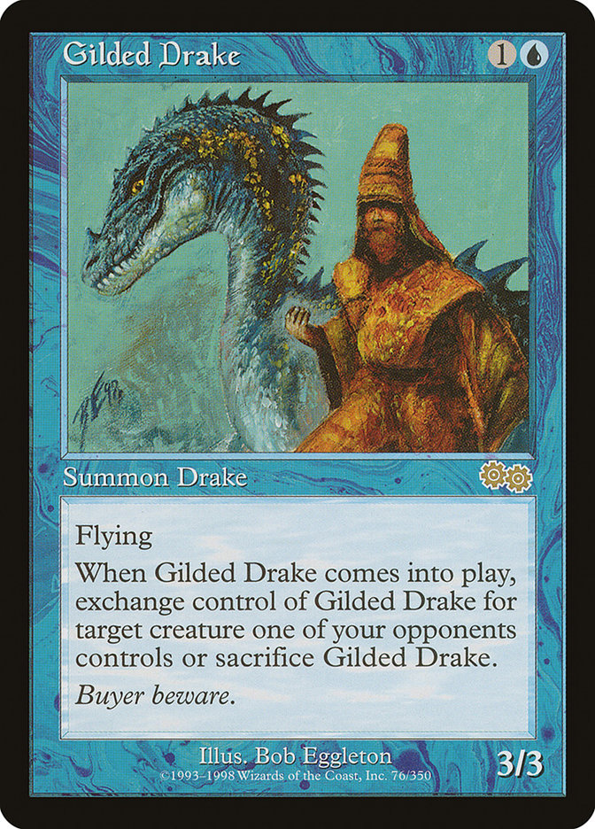 Gilded Drake [Urza's Saga] | Black Swamp Games
