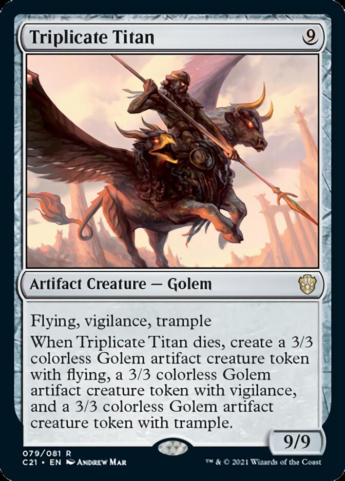Triplicate Titan [Commander 2021] | Black Swamp Games