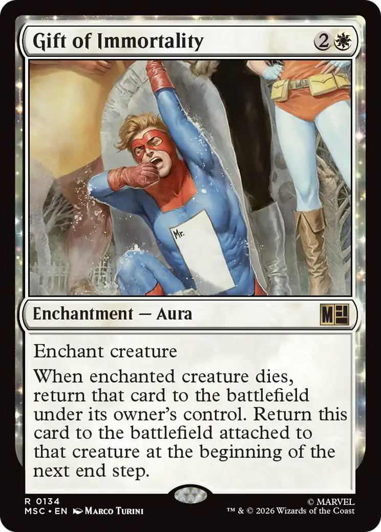 Gift of Immortality [Marvel Super Heroes Commander] | Black Swamp Games