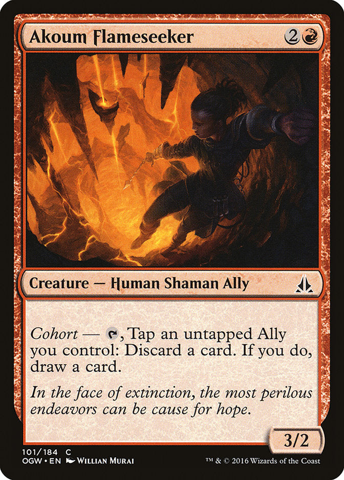 Akoum Flameseeker [Oath of the Gatewatch] | Black Swamp Games