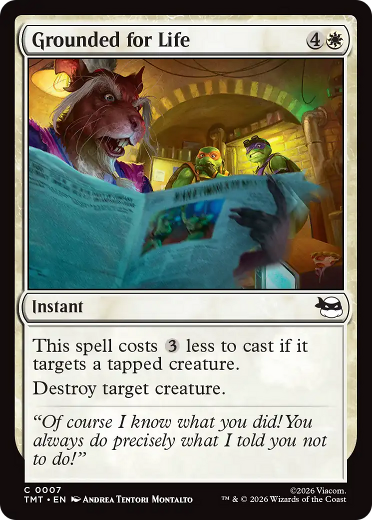 Grounded for Life [Teenage Mutant Ninja Turtles] | Black Swamp Games