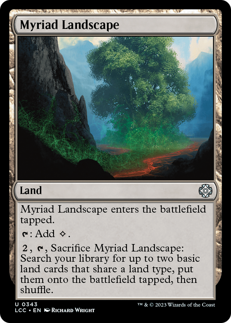 Myriad Landscape [The Lost Caverns of Ixalan Commander] | Black Swamp Games