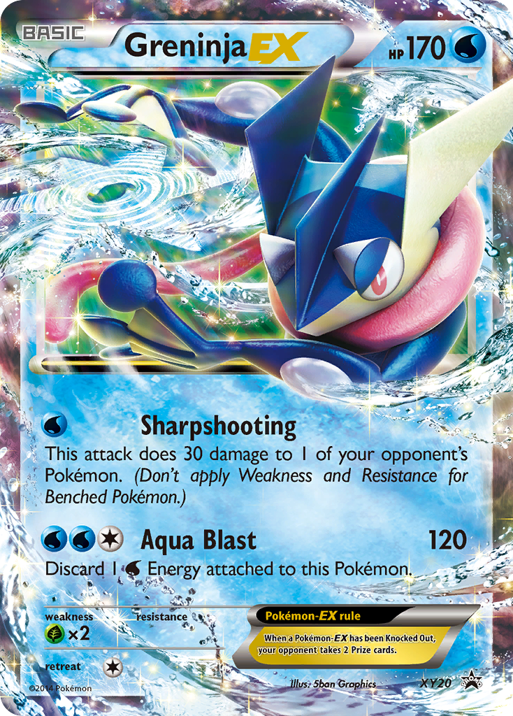 Greninja EX (XY20) [XY: Black Star Promos] | Black Swamp Games