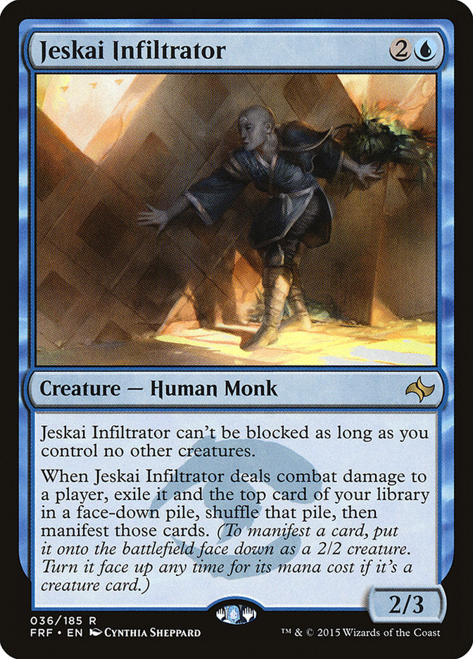 Jeskai Infiltrator [Fate Reforged] | Black Swamp Games