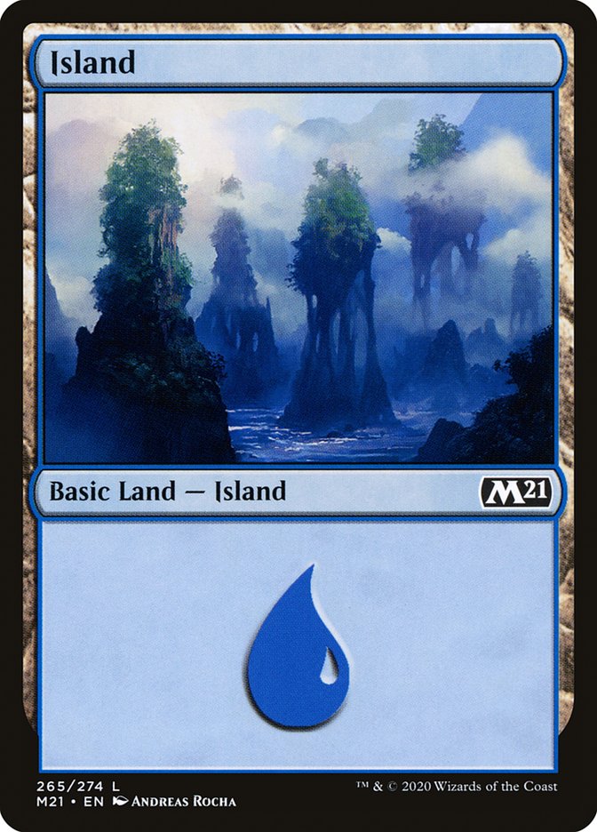 Island (265) [Core Set 2021] | Black Swamp Games