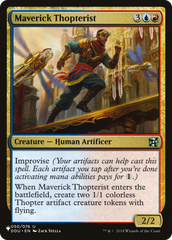 Maverick Thopterist (DDU) [The List] | Black Swamp Games