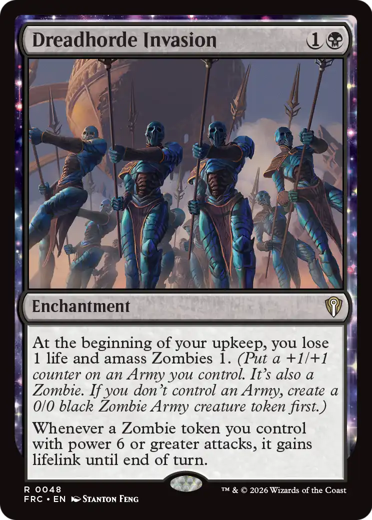 Dreadhorde Invasion [Reality Fracture Commander] | Black Swamp Games