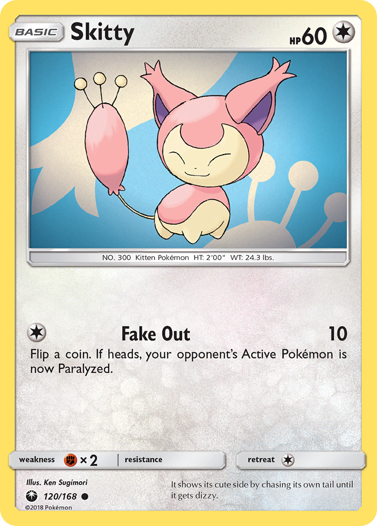 Skitty (120/168) [Sun & Moon: Celestial Storm] | Black Swamp Games