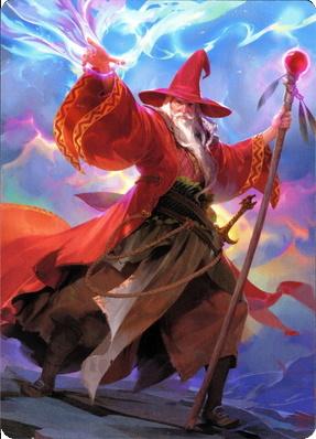 Elminster Art Card (36) [Commander Legends: Battle for Baldur's Gate Art Series] | Black Swamp Games
