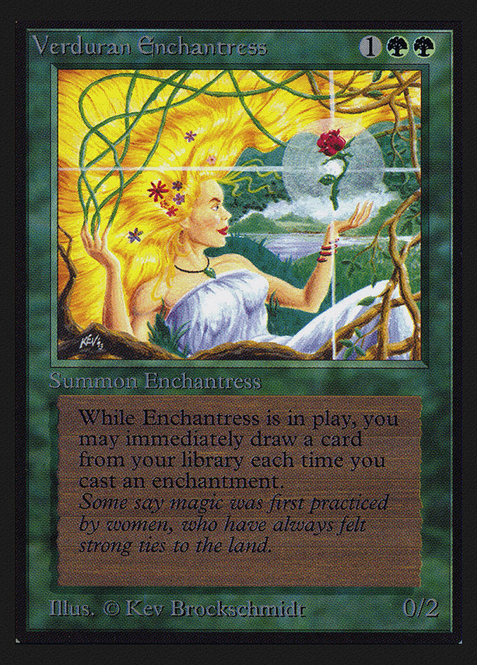 Verduran Enchantress [Collectors' Edition] | Black Swamp Games