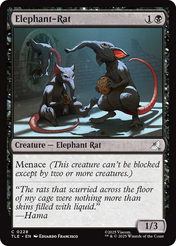 Elephant-Rat [Avatar: The Last Airbender: Eternal-Legal] | Black Swamp Games