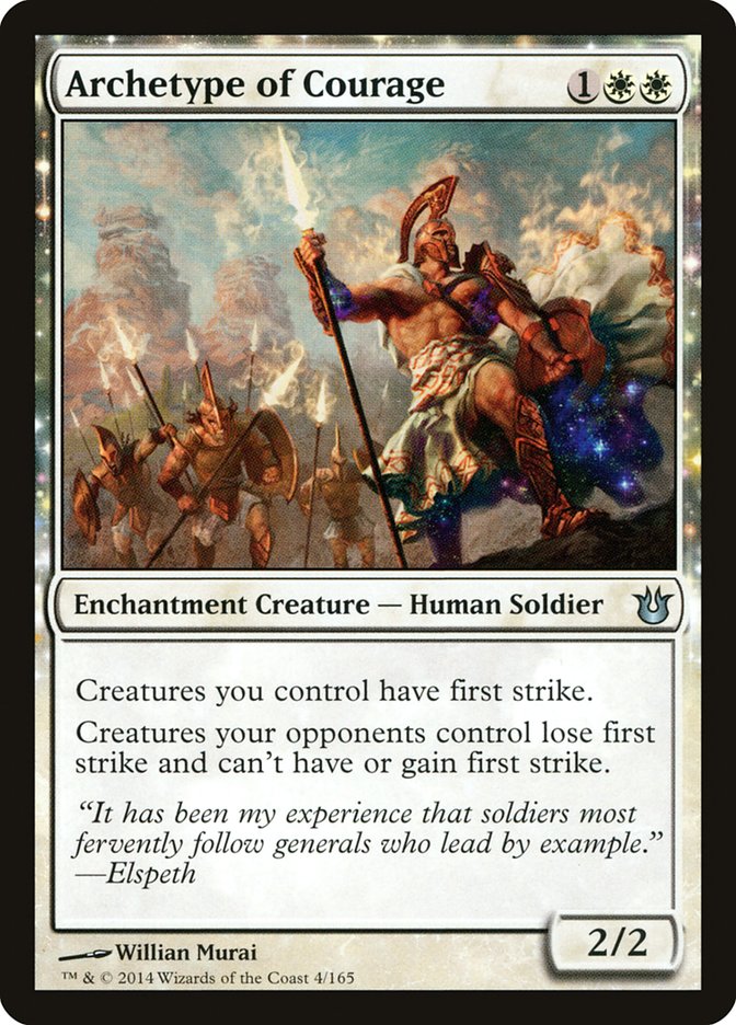 Archetype of Courage [Born of the Gods] | Black Swamp Games