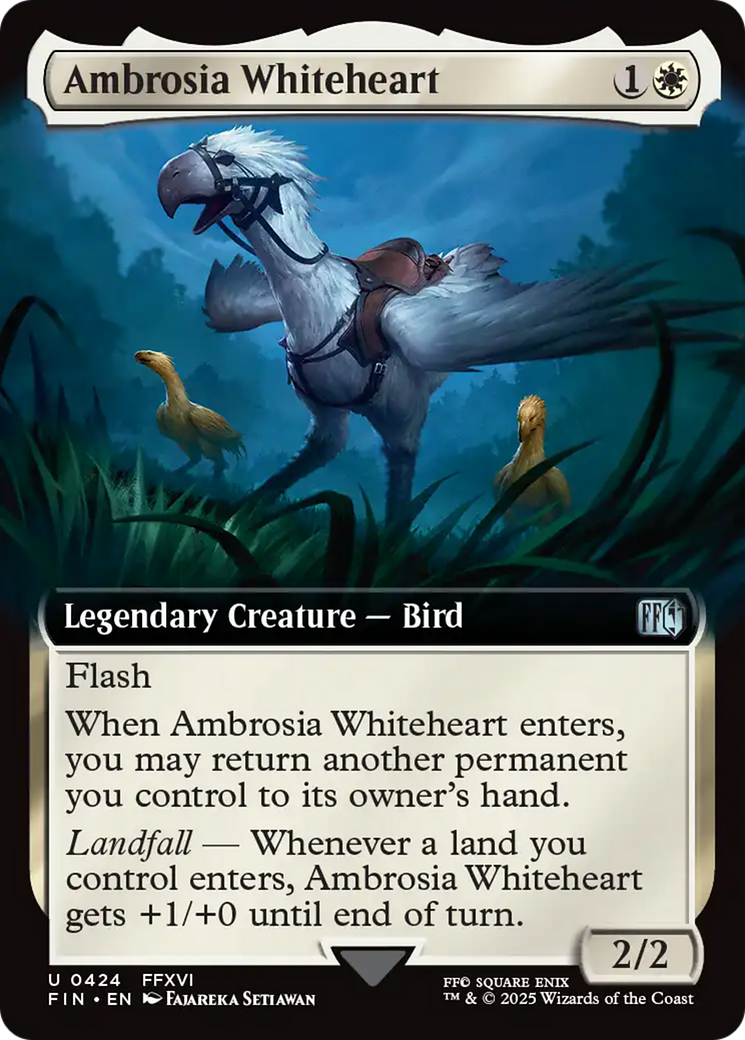 Ambrosia Whiteheart (Extended Art) [FINAL FANTASY] | Black Swamp Games