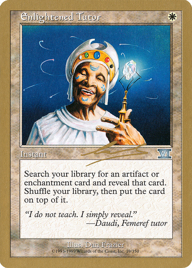 Enlightened Tutor (Nicolas Labarre) [World Championship Decks 2000] | Black Swamp Games