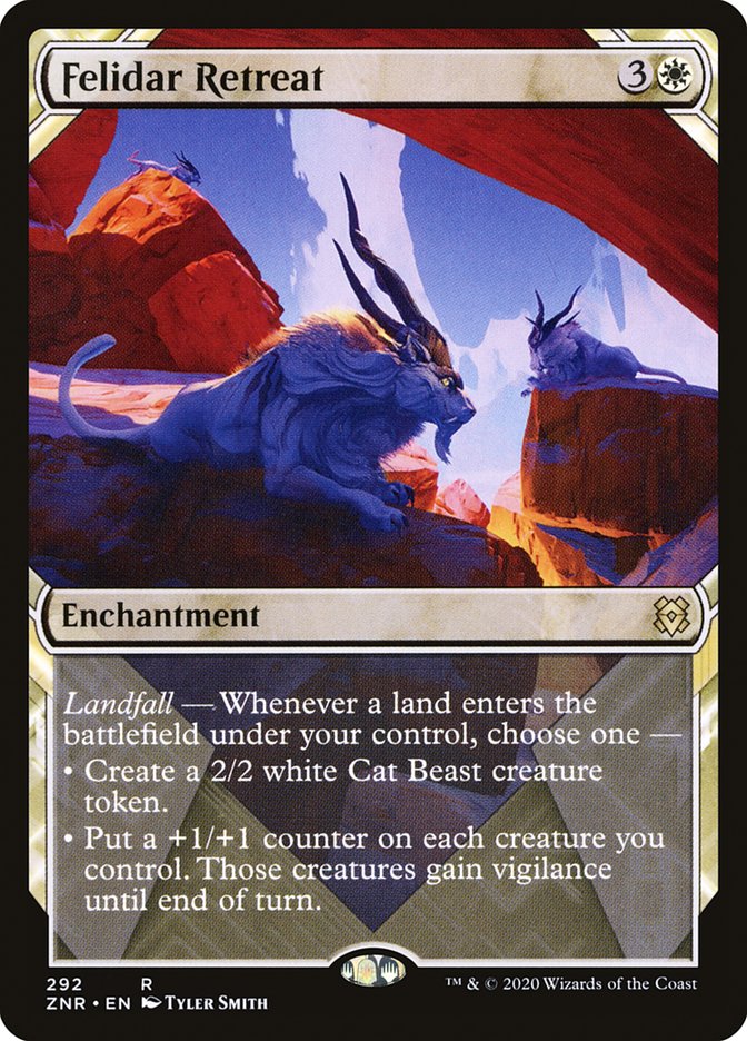 Felidar Retreat (Showcase) [Zendikar Rising] | Black Swamp Games
