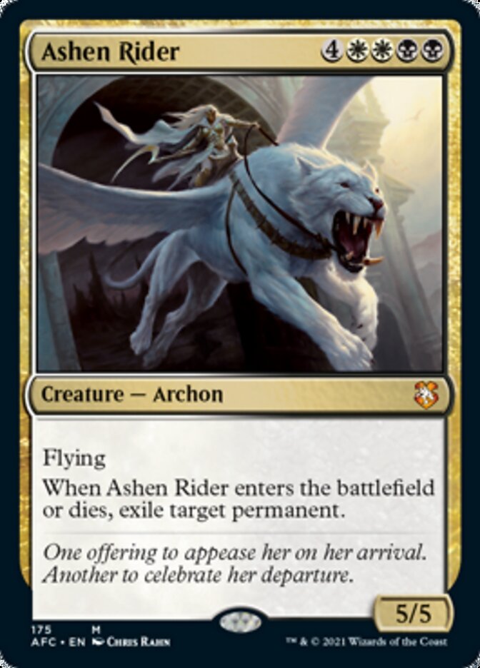 Ashen Rider [Dungeons & Dragons: Adventures in the Forgotten Realms Commander] | Black Swamp Games
