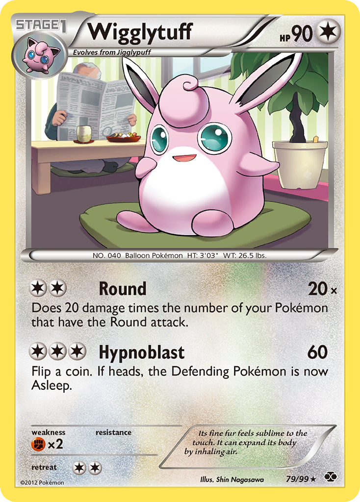 Wigglytuff (79/99) [Black & White: Next Destinies] | Black Swamp Games
