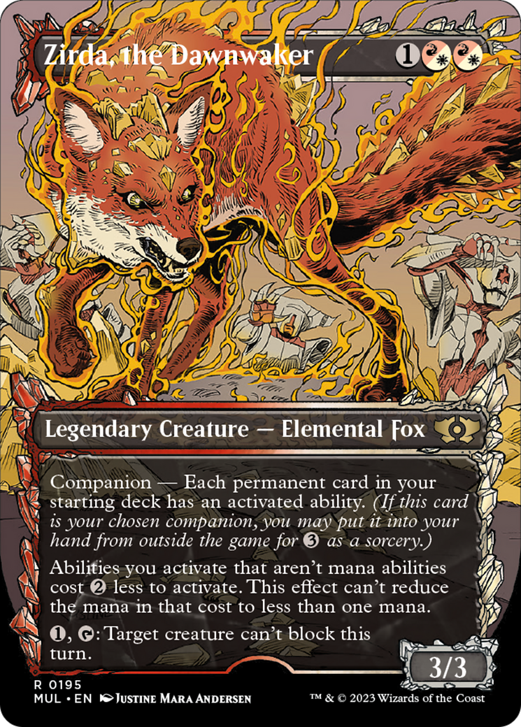 Zirda, the Dawnwaker (Halo Foil) [Multiverse Legends] | Black Swamp Games