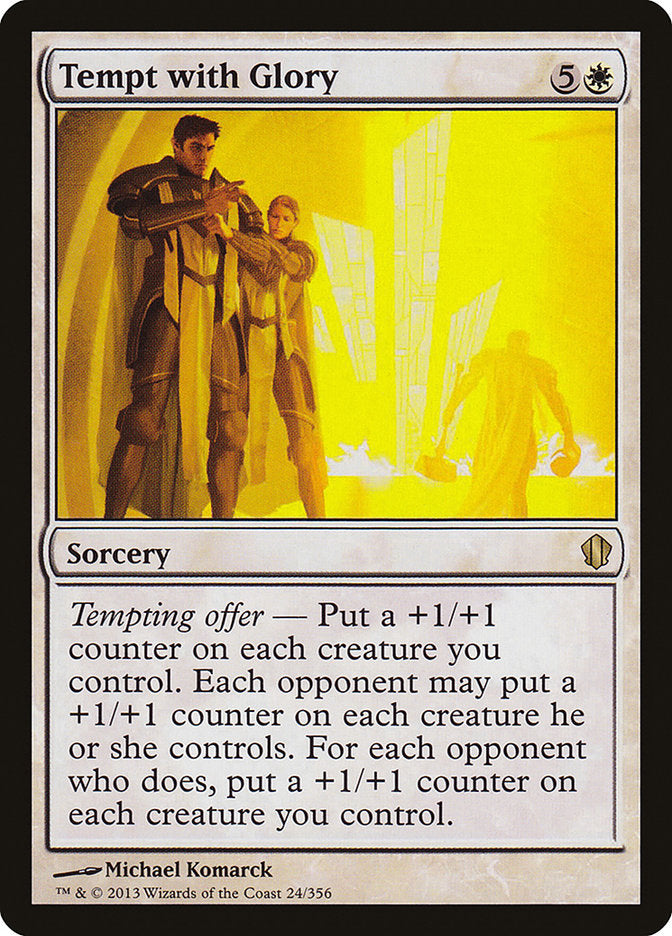 Tempt with Glory [Commander 2013] | Black Swamp Games