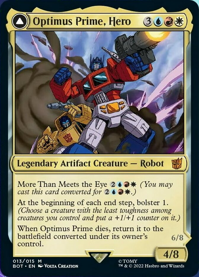 Optimus Prime, Hero // Optimus Prime, Autobot Leader [Transformers] | Black Swamp Games