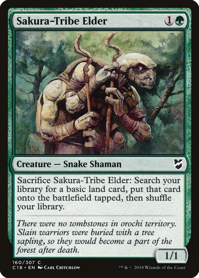 Sakura-Tribe Elder [Commander 2018] | Black Swamp Games