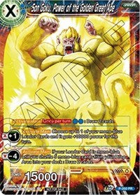 Son Goku, Power of the Golden Great Ape (P-250) [Promotion Cards] | Black Swamp Games