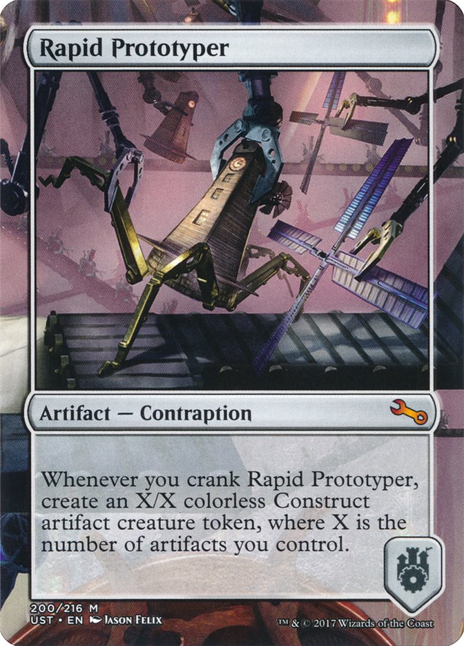 Rapid Prototyper [Unstable] | Black Swamp Games