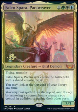 Falco Spara, Pactweaver [Streets of New Capenna Prerelease Promos] | Black Swamp Games