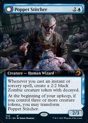 Poppet Stitcher // Poppet Factory (Extended Art) [Innistrad: Midnight Hunt] | Black Swamp Games
