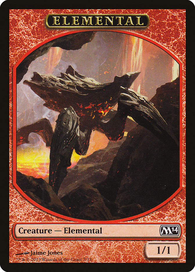 Elemental Token (7/13) [Magic 2014 Tokens] | Black Swamp Games