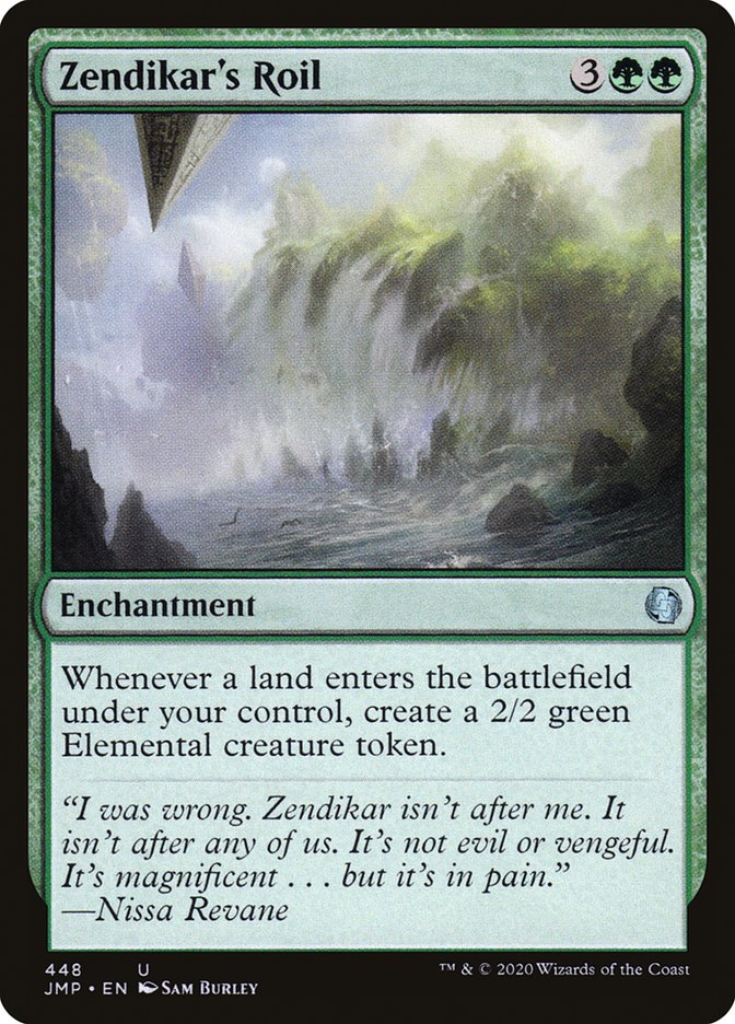 Zendikar's Roil [Jumpstart] | Black Swamp Games