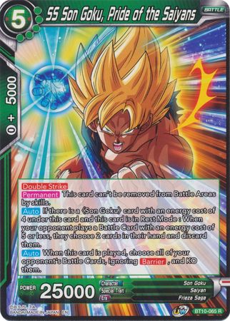 SS Son Goku, Pride of the Saiyans (BT10-065) [Rise of the Unison Warrior 2nd Edition] | Black Swamp Games