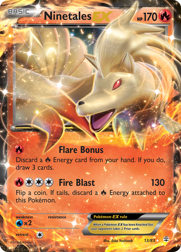 Ninetales EX (13/83) [XY: Generations] | Black Swamp Games